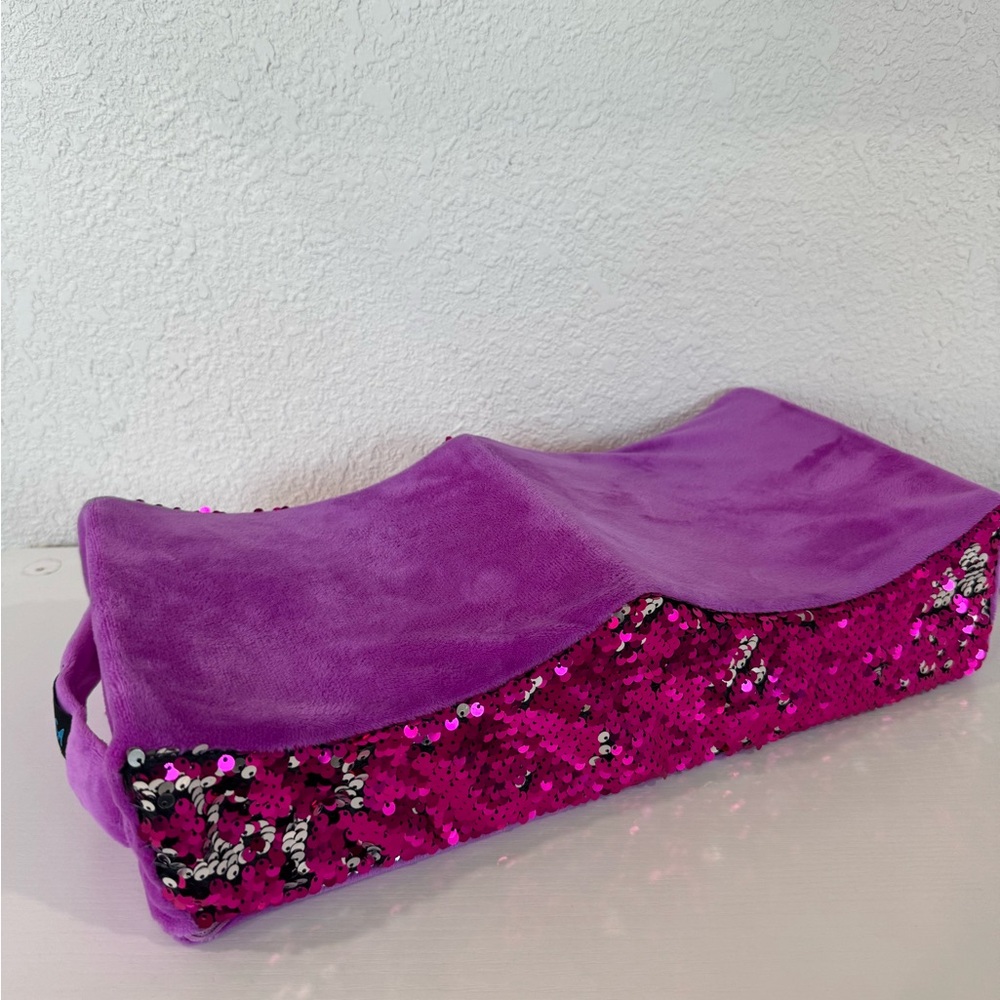Purple and Pink Sequin Cushion BBL